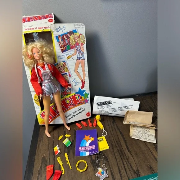 Barbie Starr Math Mattel N°1280 - USA 1979 - Vintage Avec Accessoires - NEUVE